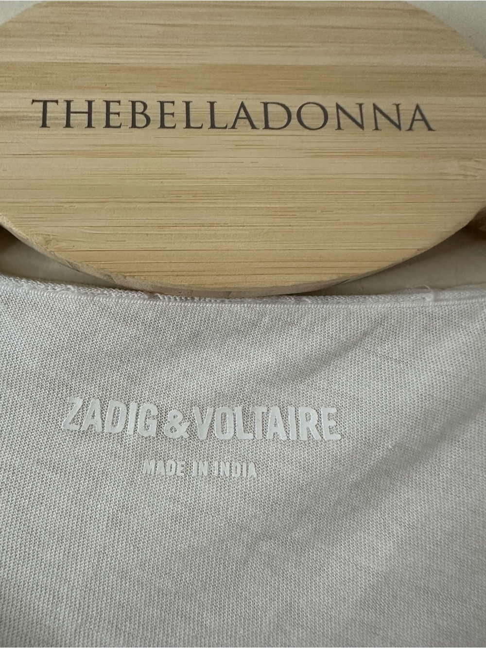 Zadig & Voltaire White Long-Sleeve Skull Tee Shirt S - Picture 4 of 10